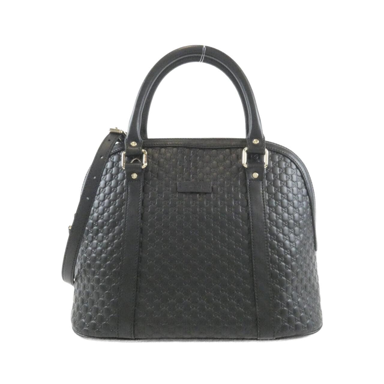 GUCCI GG Supreme 449663 BMJ1G Handbag Leather