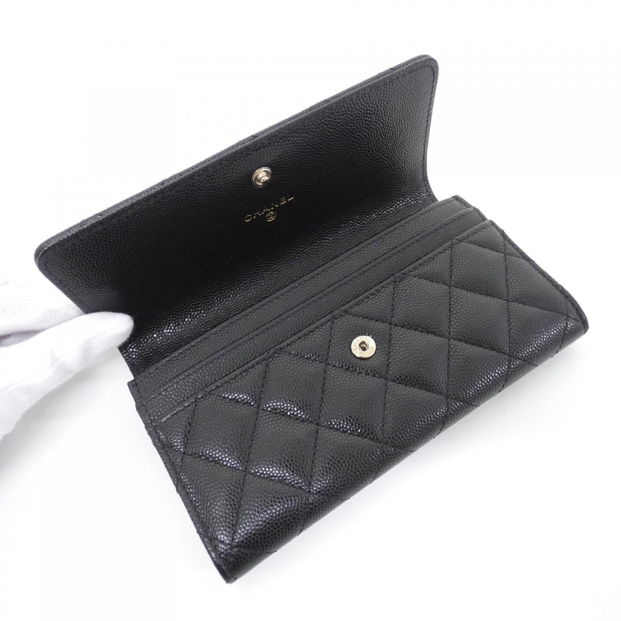 CHANEL Chanel 19 AP3339 銀包 荔枝紋牛皮 4