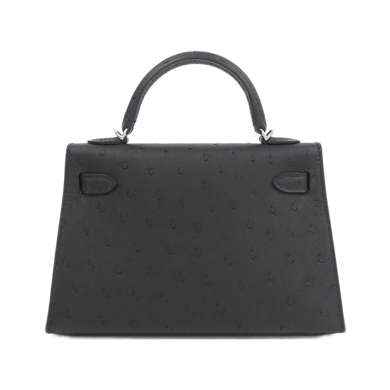 HERMES Kelly 087998CK Handbag Ostrich 2