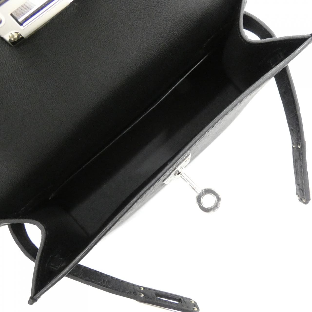 HERMES Kelly 087998CK Handbag Ostrich 5