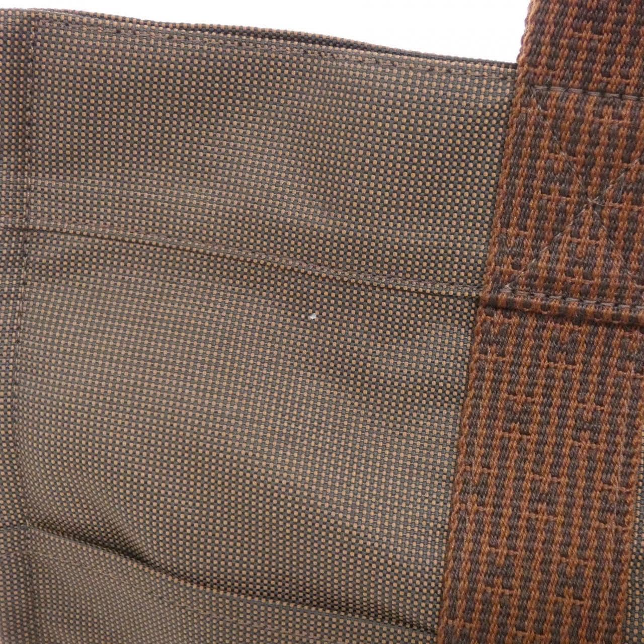 HERMES 100951M Handbag Canvas 4