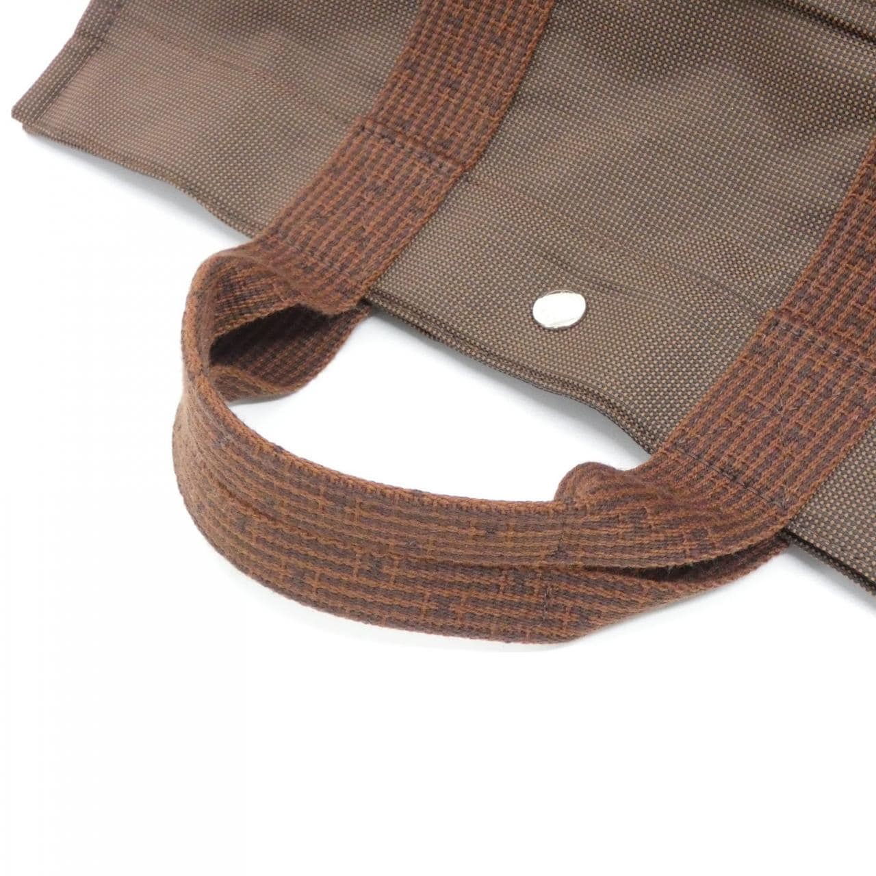 HERMES 100951M Handbag Canvas 5