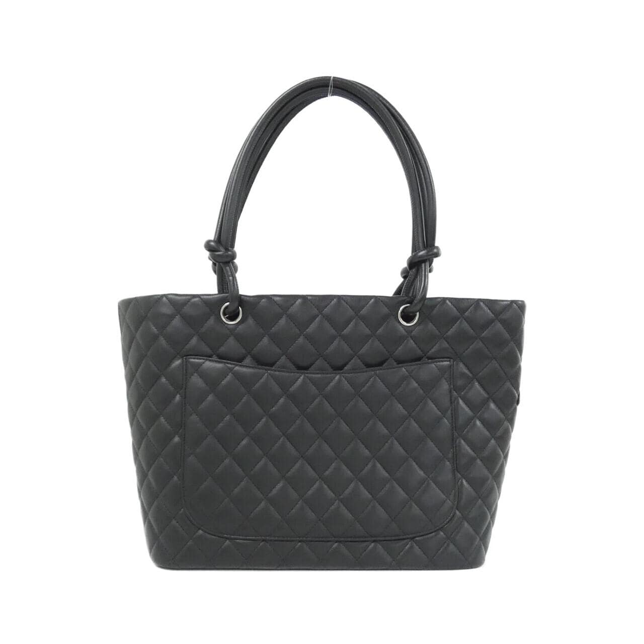 CHANEL Cambon 25169 Handbag Patent Leather 2