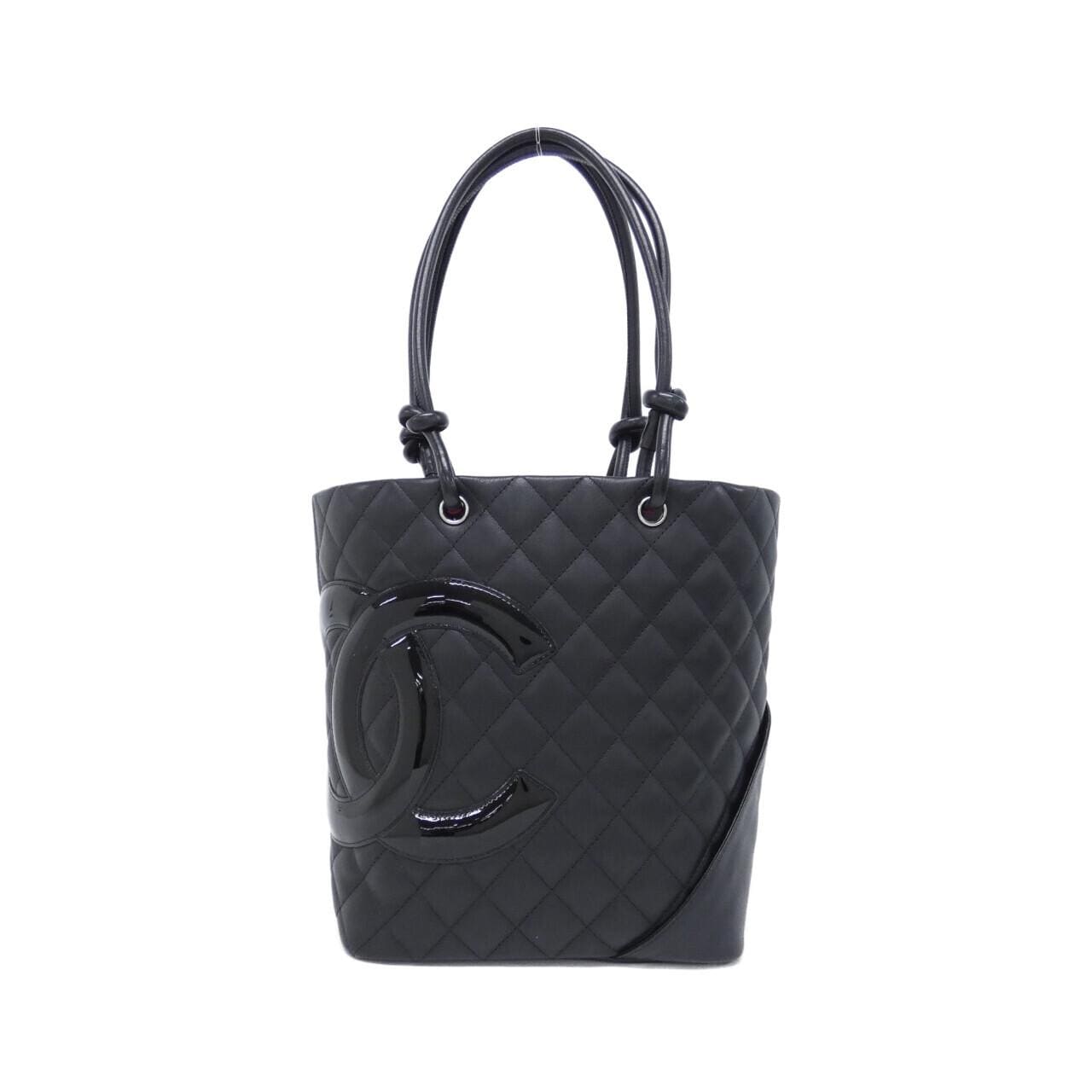 CHANEL Cambon 25167 手提包 漆皮