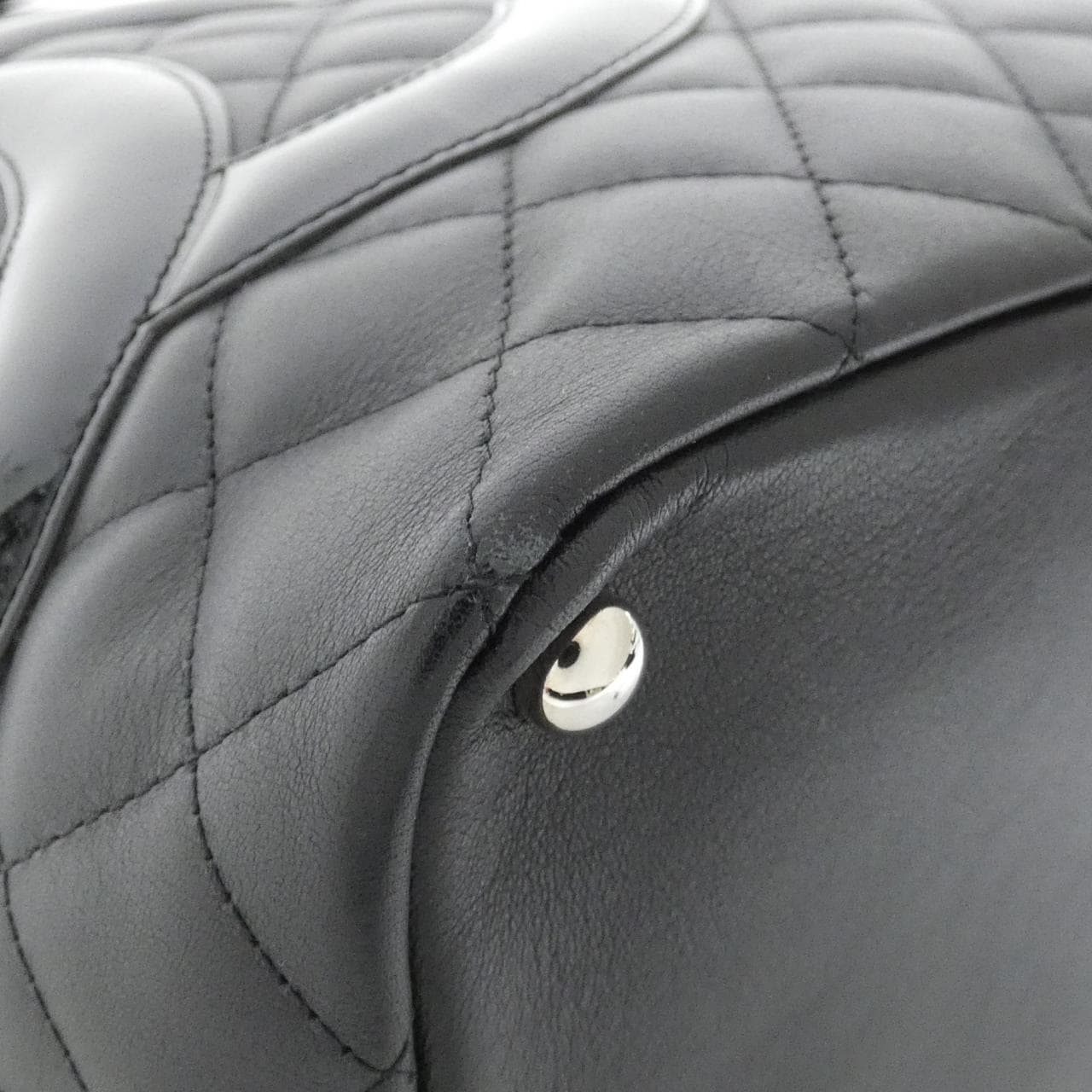 CHANEL Cambon 25167 手提包 漆皮 3