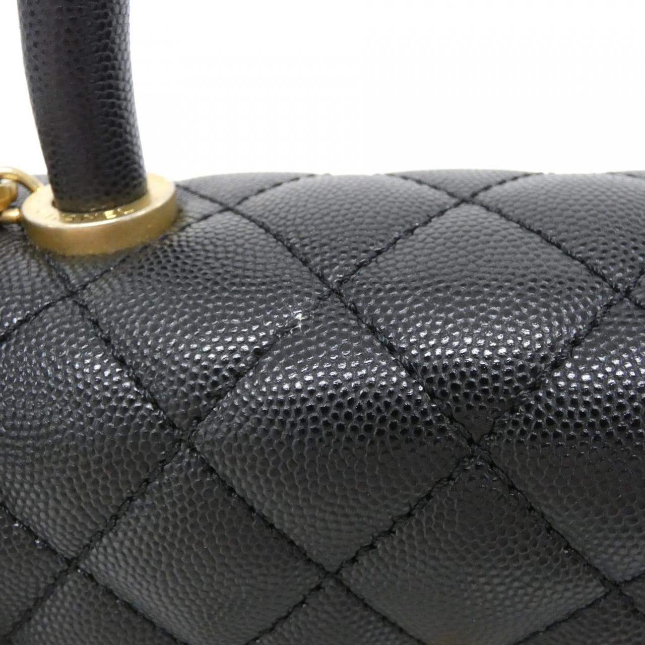 CHANEL Matelasse 92990 Handbag Grained Calfskin 4
