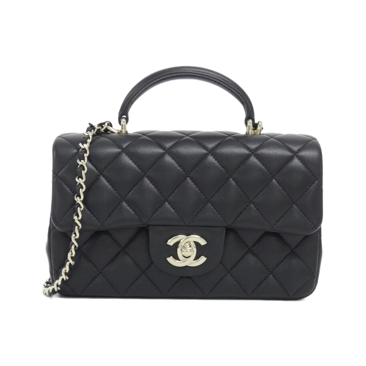 CHANEL Vanity AS2431 Handbag Lambskin