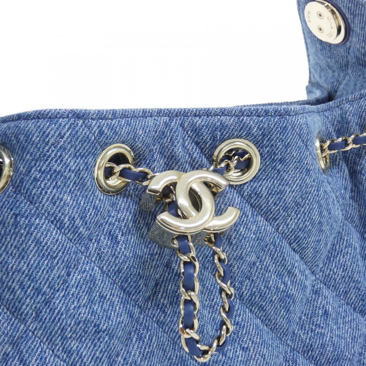 CHANEL AS5631 Shoulder Denim 5