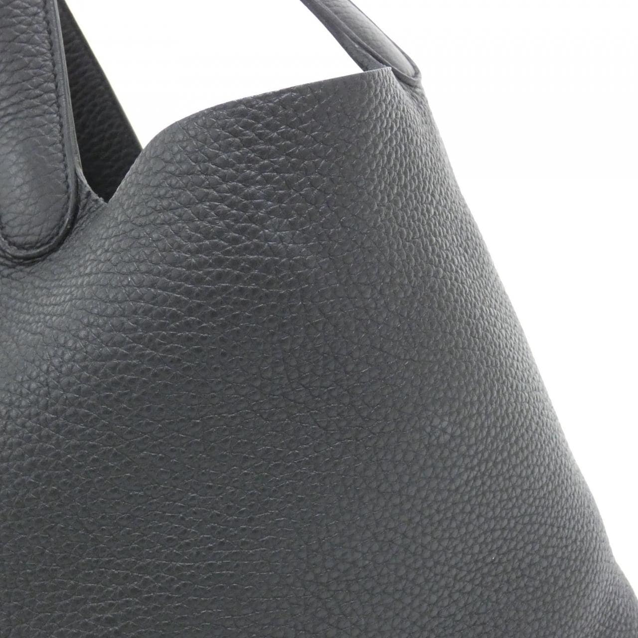 HERMES Picotin 060991CK Handbag Clemence 4