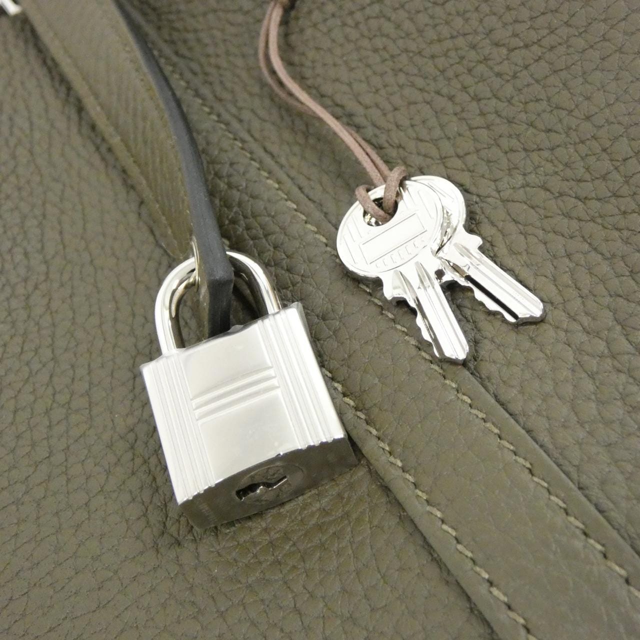 HERMES Picotin 056289CK Handbag Clemence 3