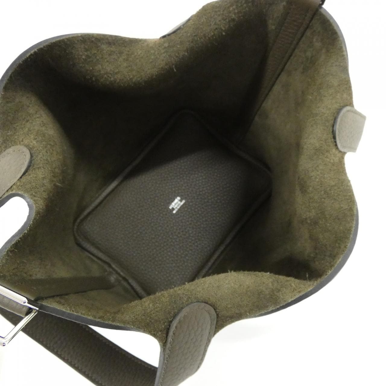 HERMES Picotin 056289CK Handbag Clemence 5