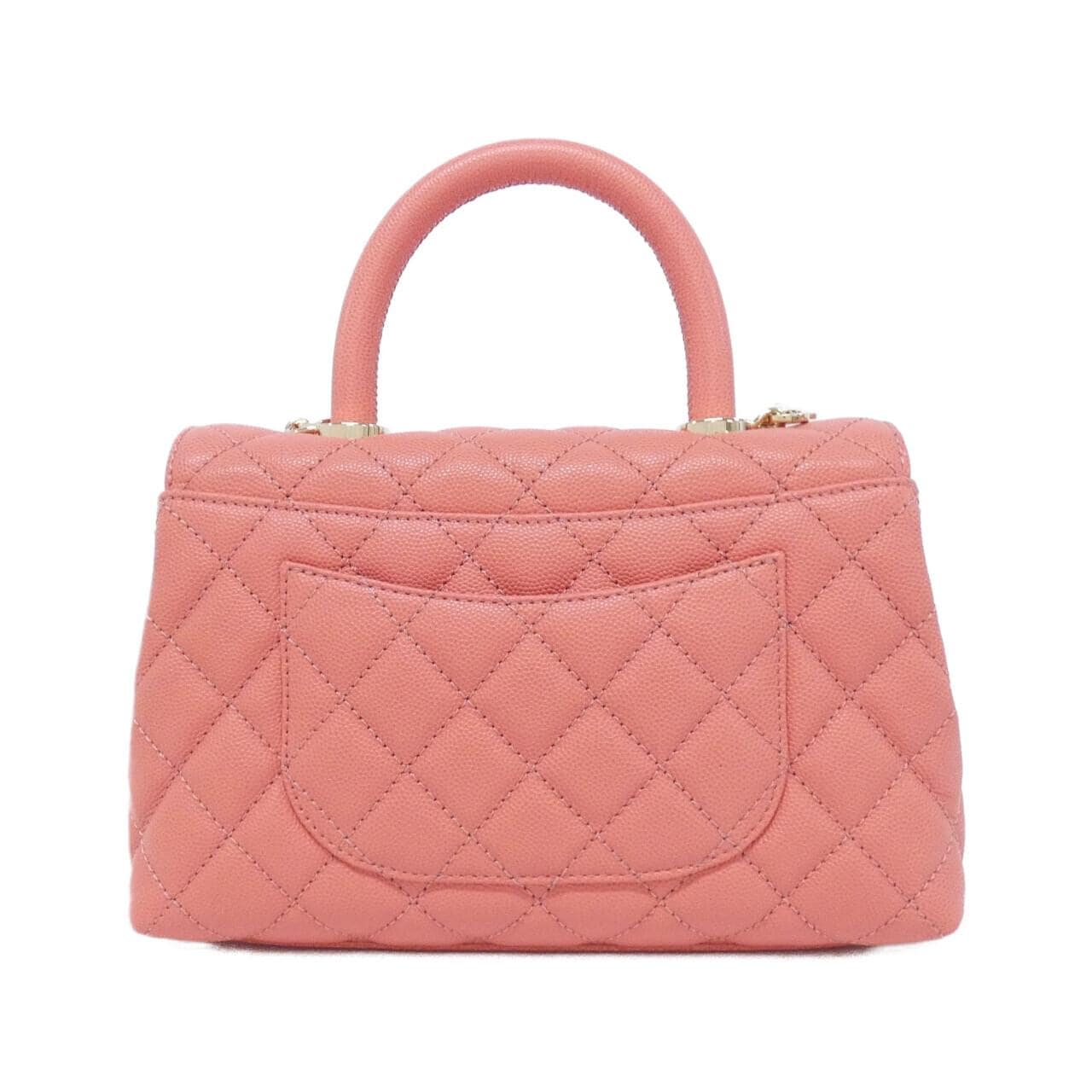 CHANEL Matelasse 92990 Handbag Grained Calfskin 2
