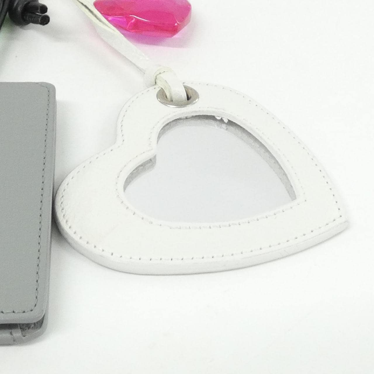 BALENCIAGA 793474 2AA8Q Key Case Lambskin 4