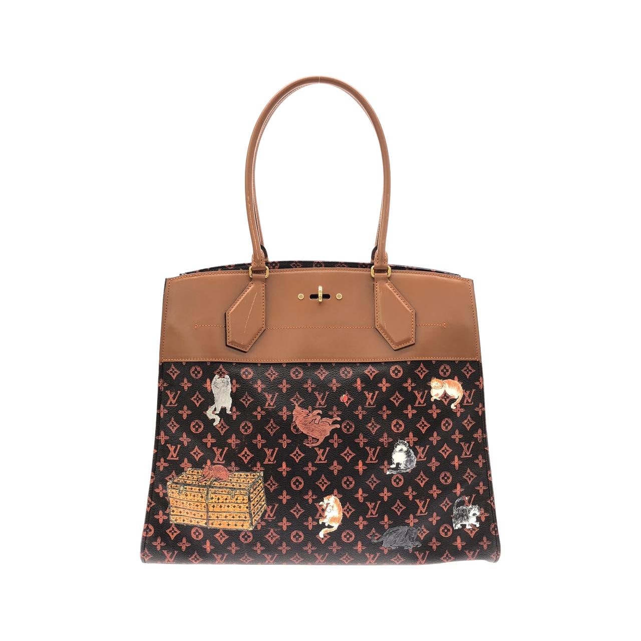 LOUIS VUITTON Steamer M44433 手提包 羊皮