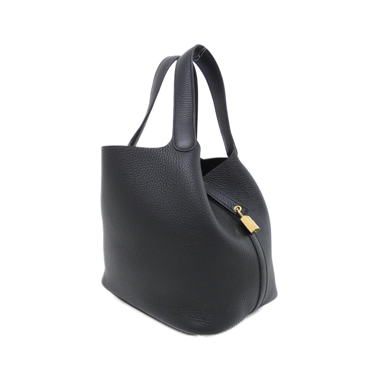 HERMES Picotin 060991CC Handbag Clemence