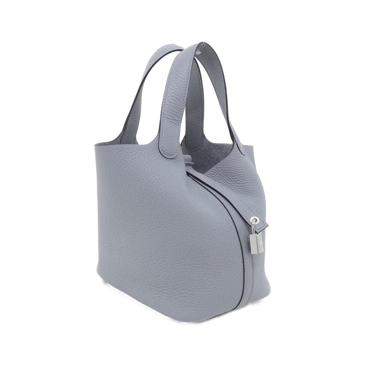 HERMES Picotin 056289CK Handbag Clemence