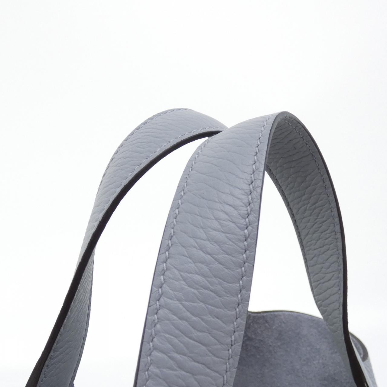 HERMES Picotin 056289CK Handbag Clemence 4