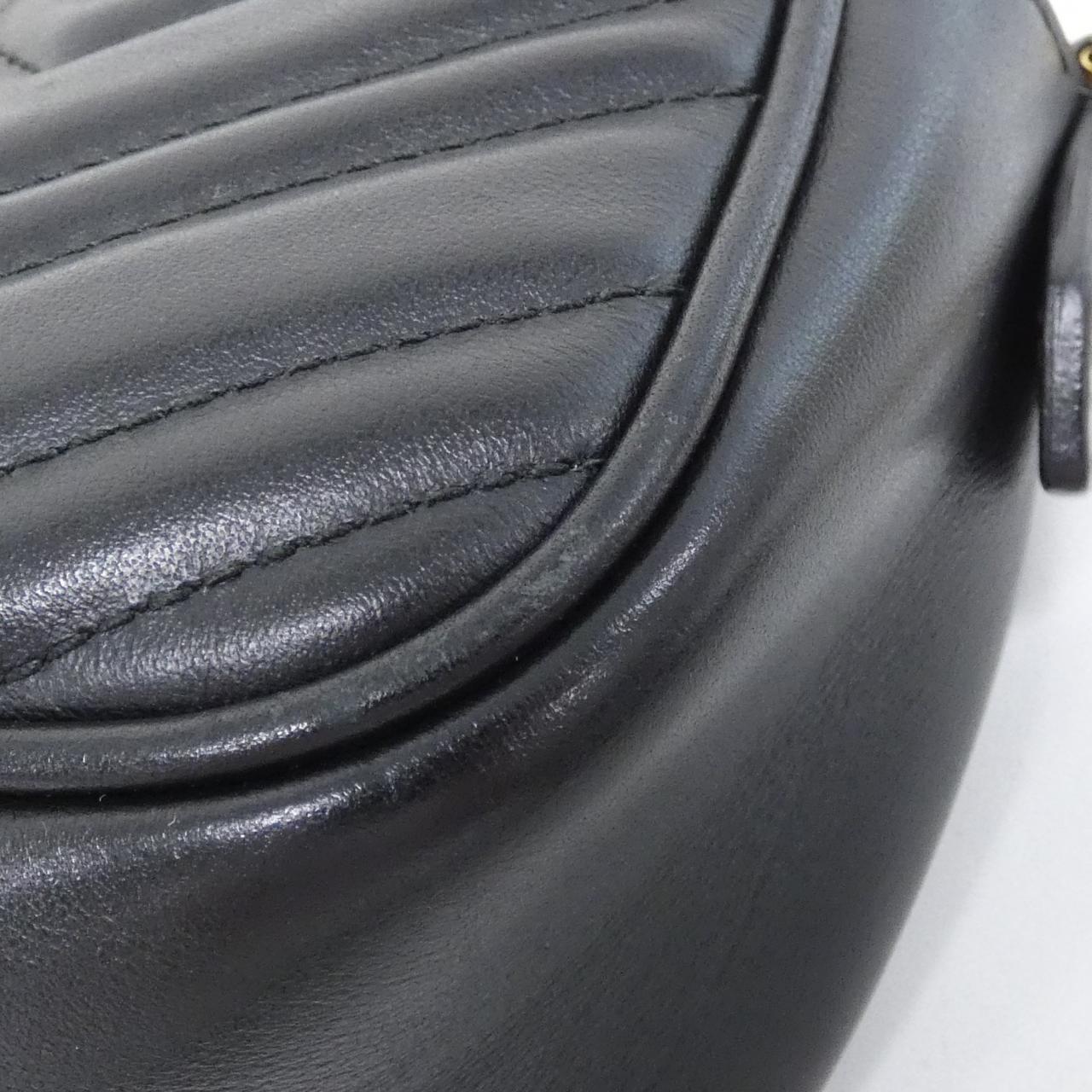 GUCCI Marmont 447632 DTD1T Shoulder Leather 3