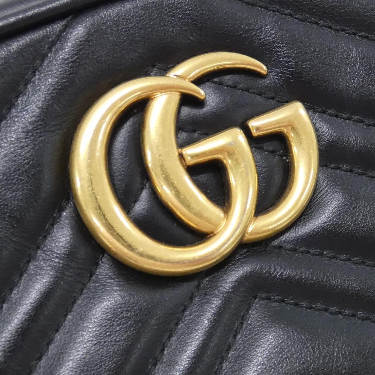 GUCCI Marmont 447632 DTD1T Shoulder Leather 5