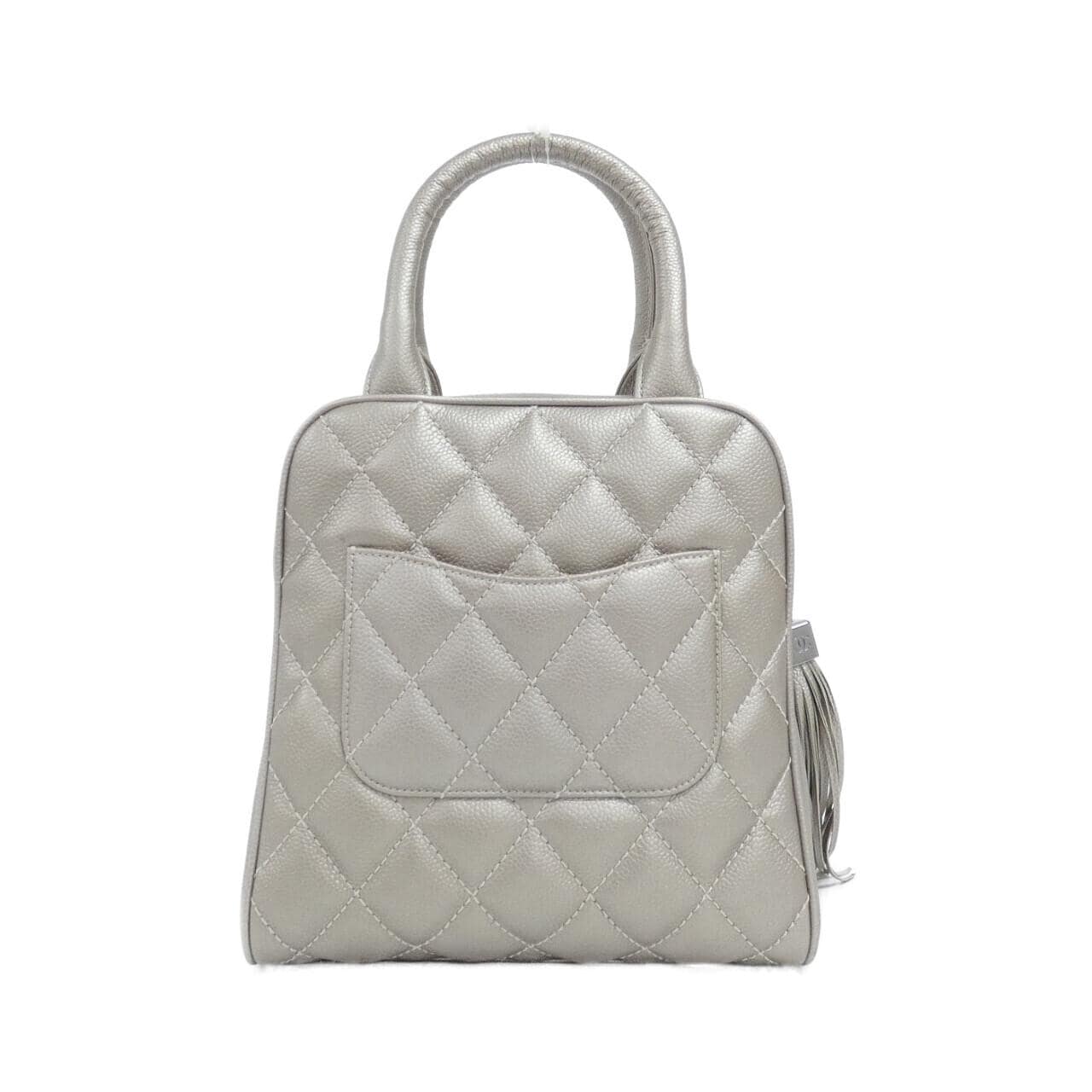 CHANEL 27137 Handbag Caviar Leather 2
