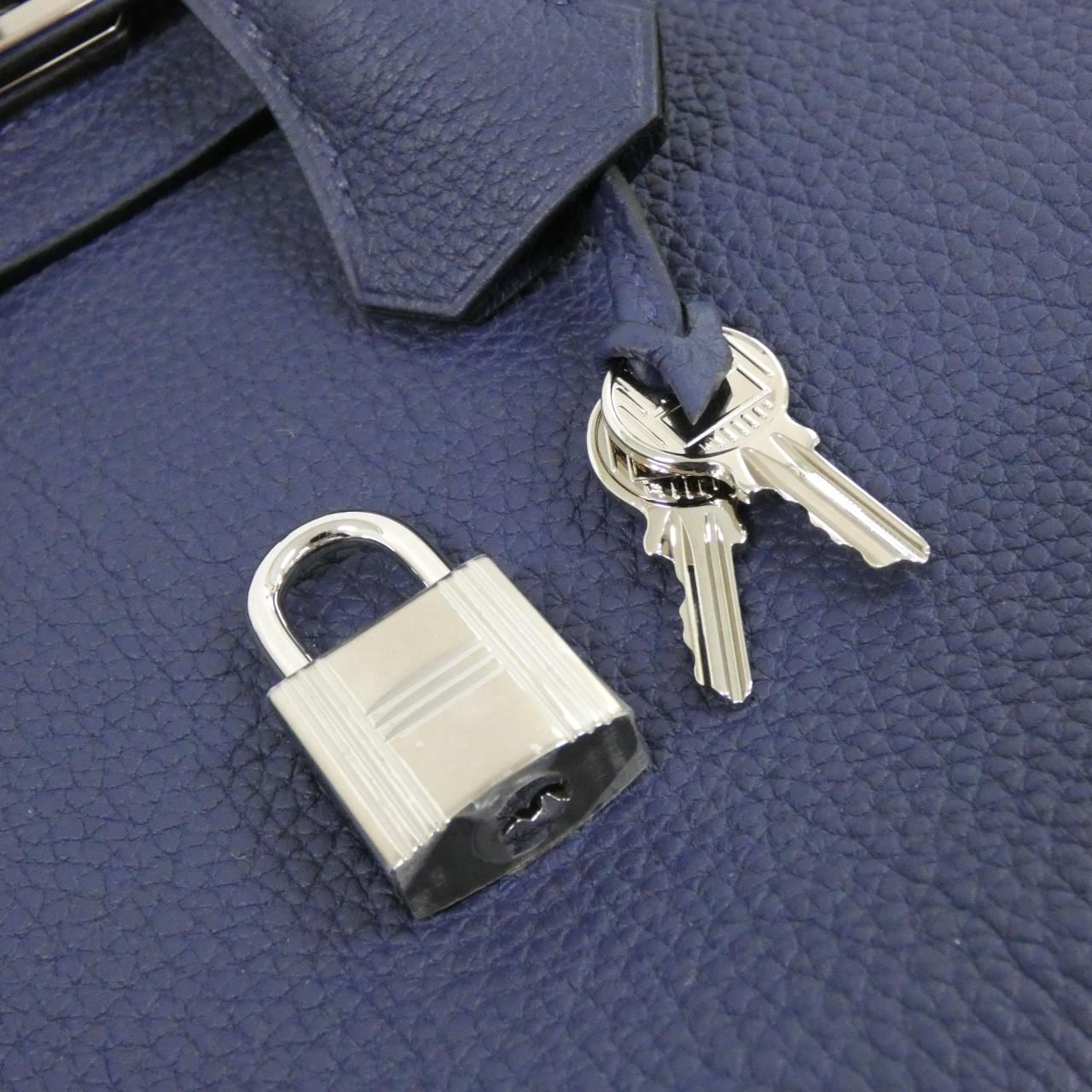 HERMES Birkin 041344CK Handbag Togo 4