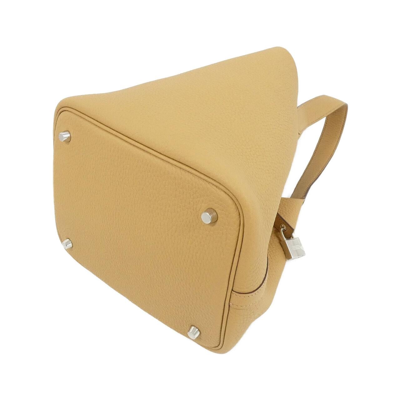 HERMES Picotin 060991CK Handbag Clemence 2