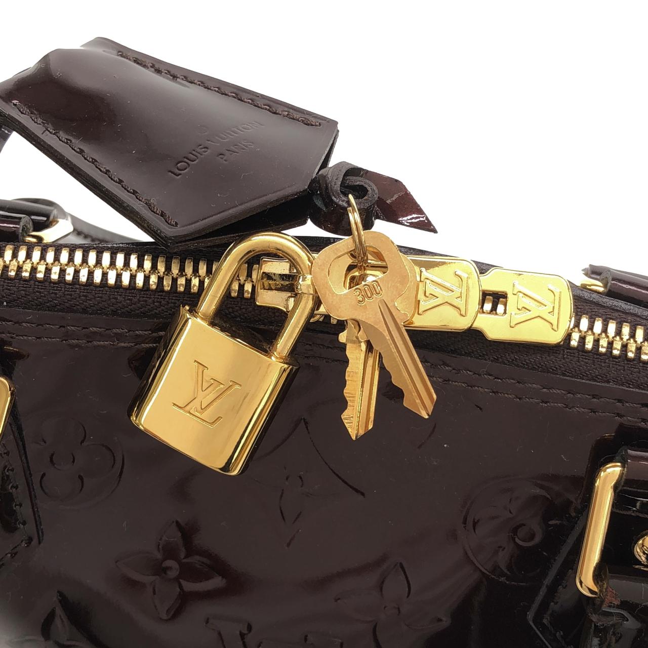 LOUIS VUITTON Alma M93595 手提包 Vernis 漆皮 3