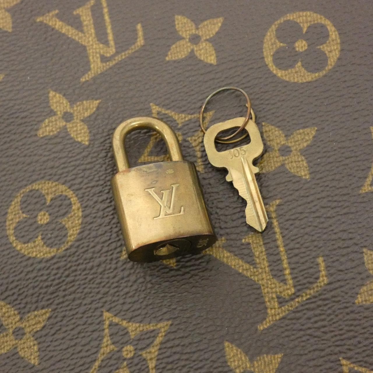 LOUIS VUITTON Keepall M41424 Boston Monogram 5
