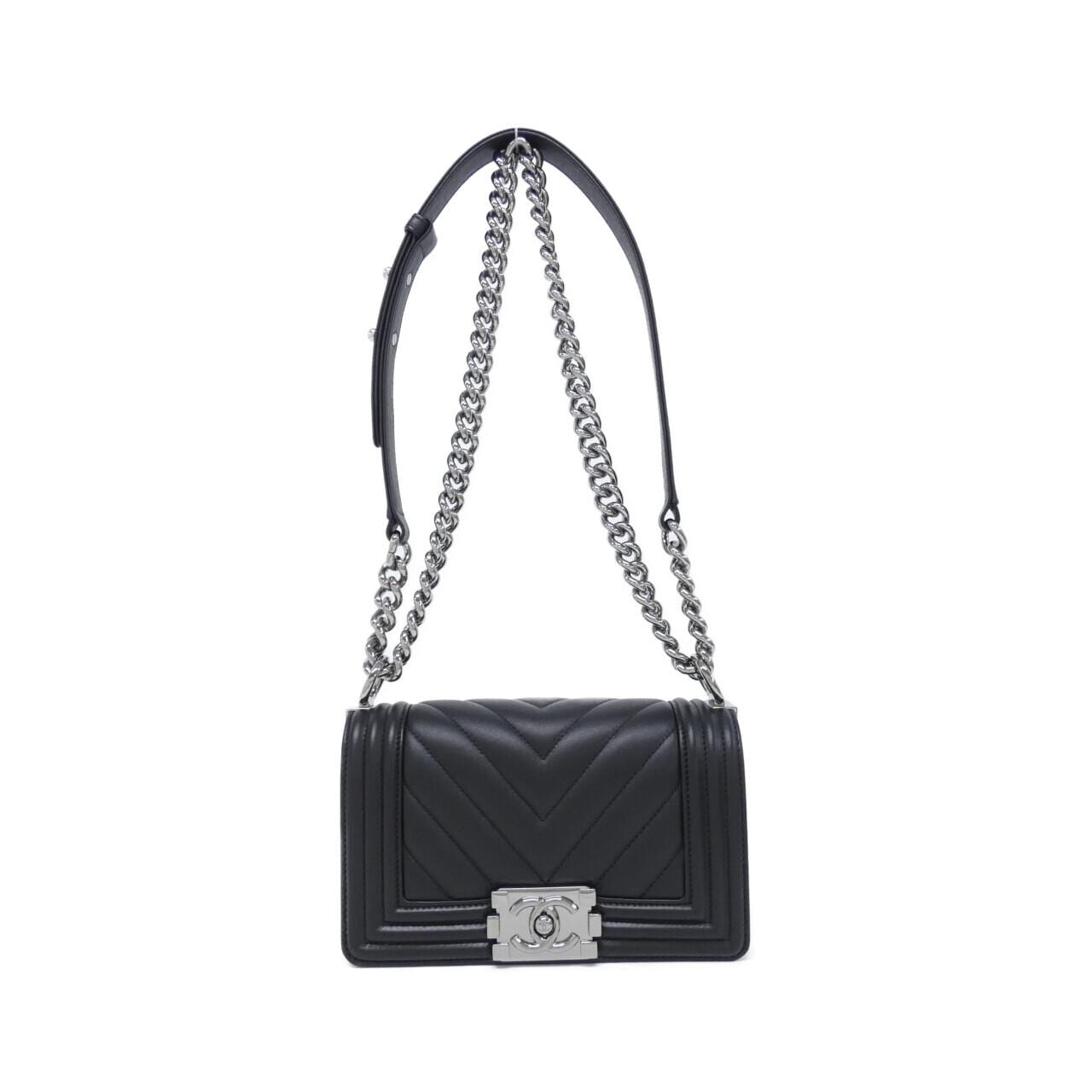 CHANEL Boy Chanel 67085 Shoulder Lambskin