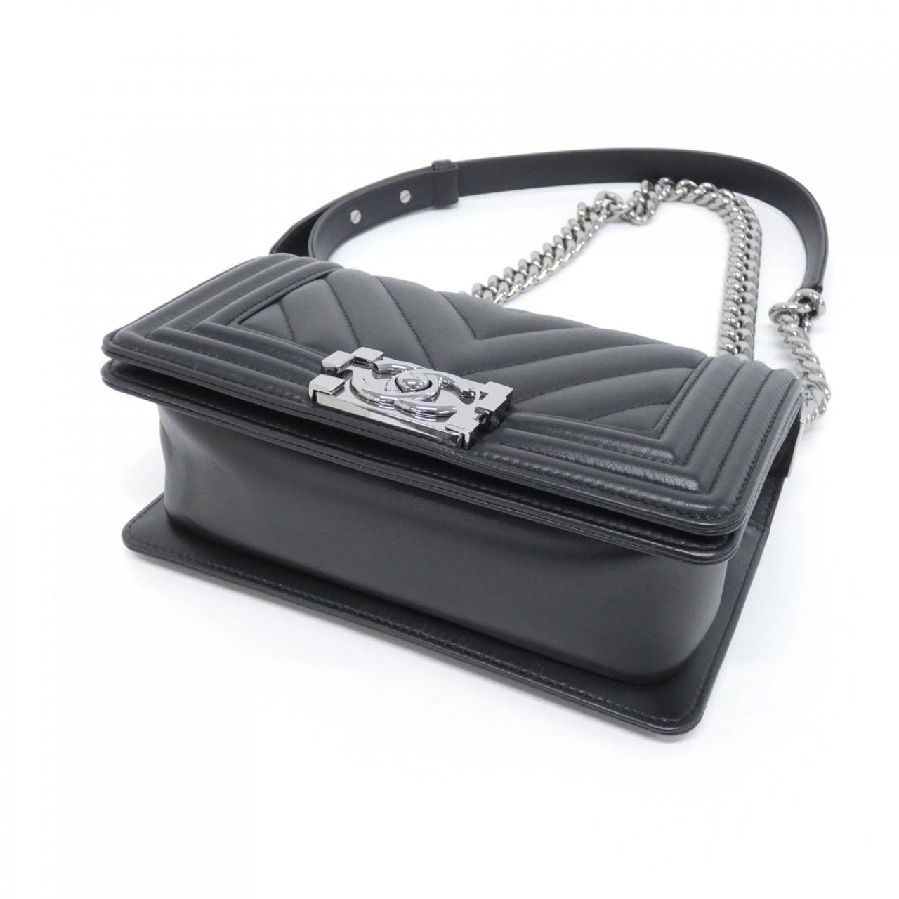 CHANEL Boy Chanel 67085 Shoulder Lambskin 3