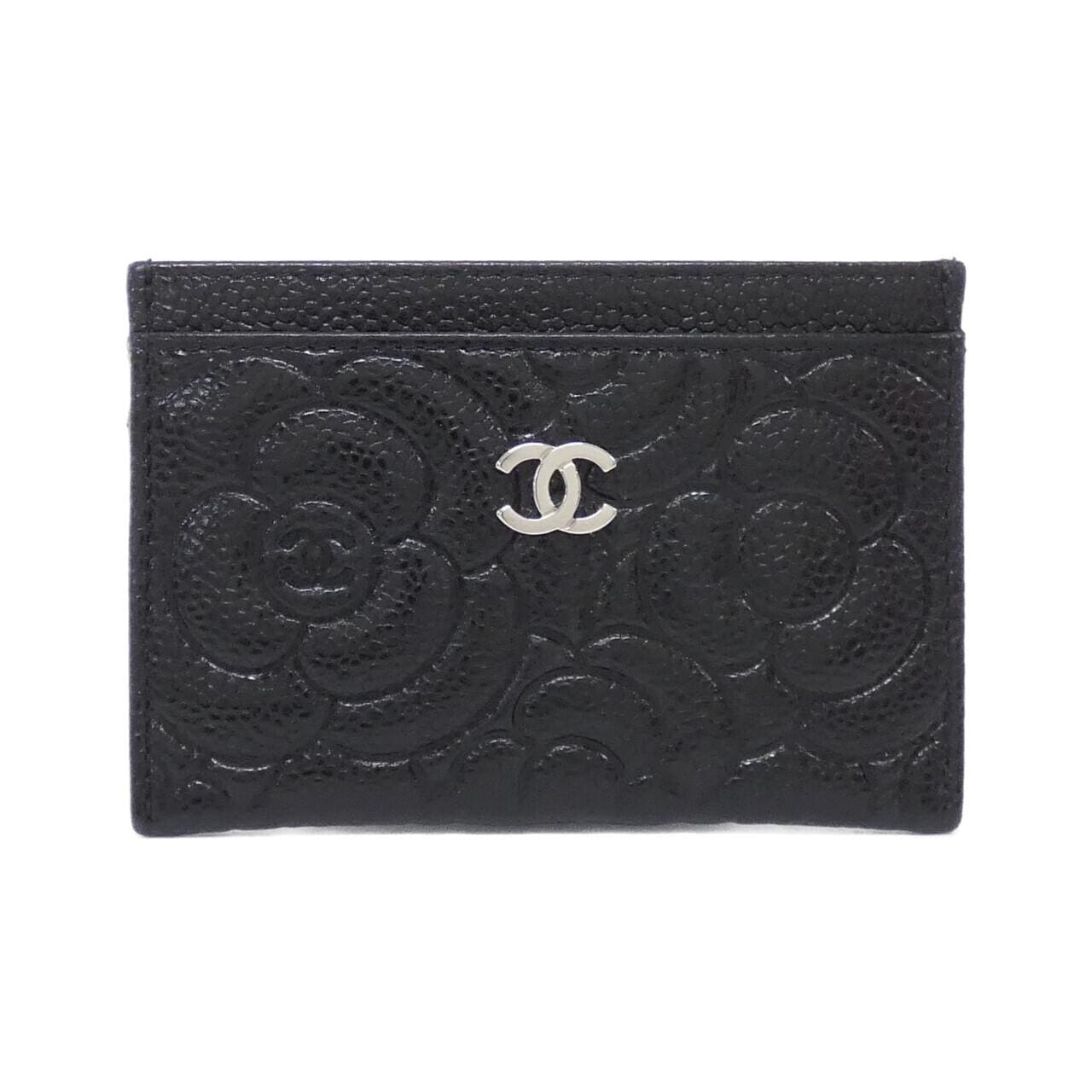 CHANEL 82286 卡片套 荔枝紋牛皮