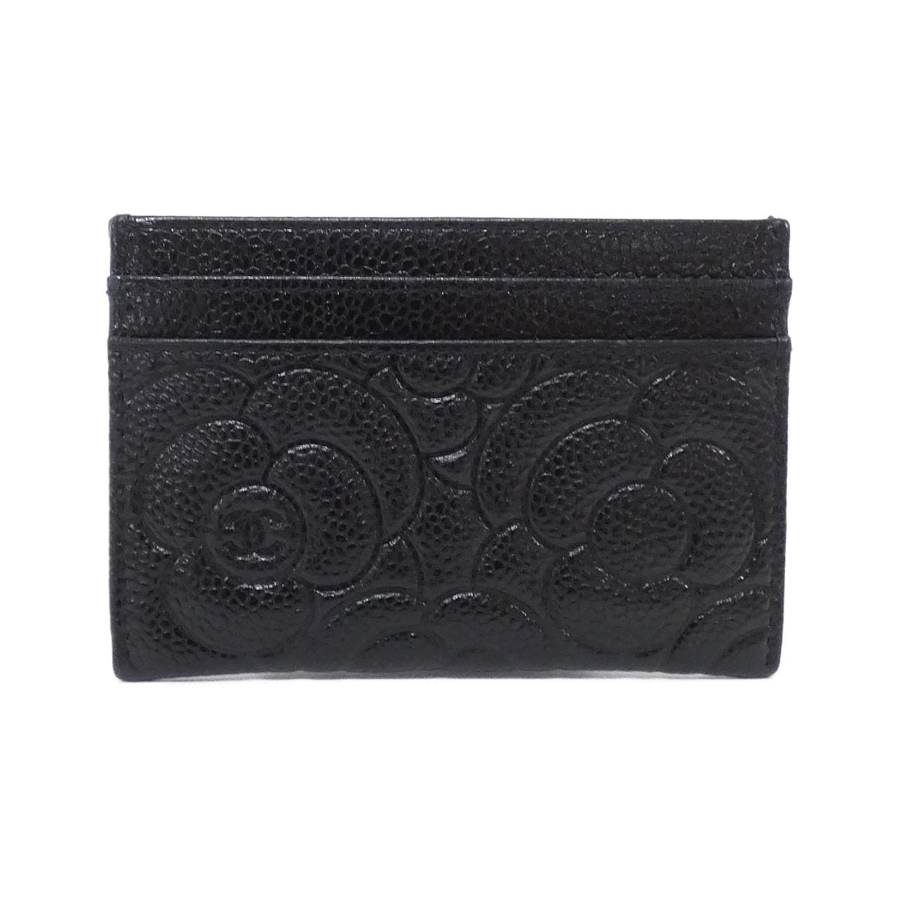 CHANEL 82286 Card Case Grained Calfskin 2