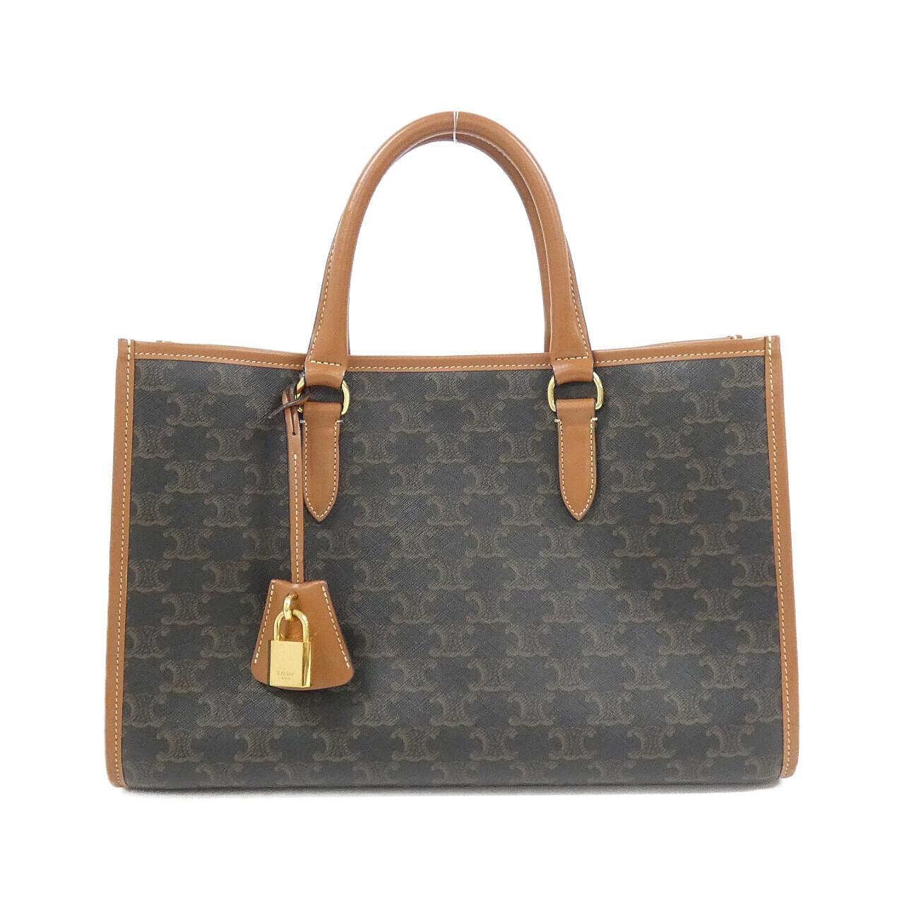 CELINE Cabas 199742BZJ Handbag Canvas