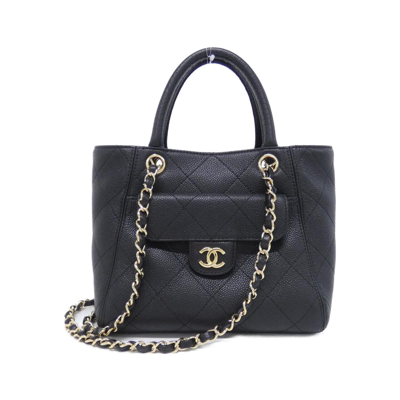 CHANEL AS6025 手提包 荔枝紋牛皮