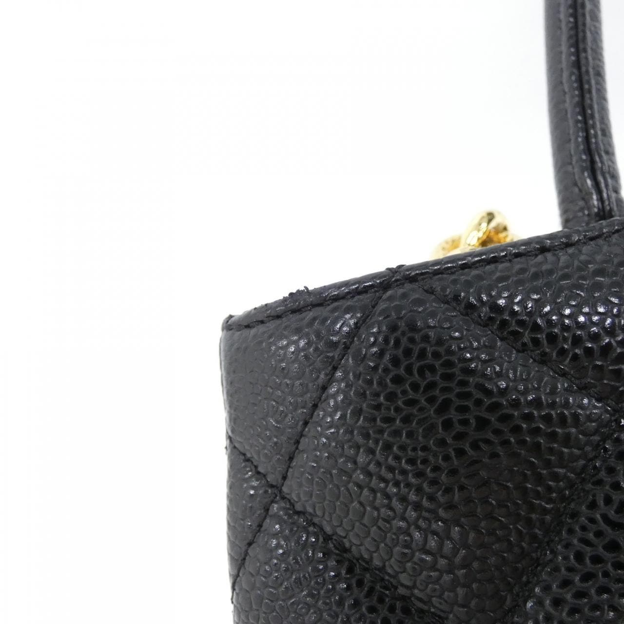 CHANEL Matelasse 1804 Handbag Grained Calfskin 4