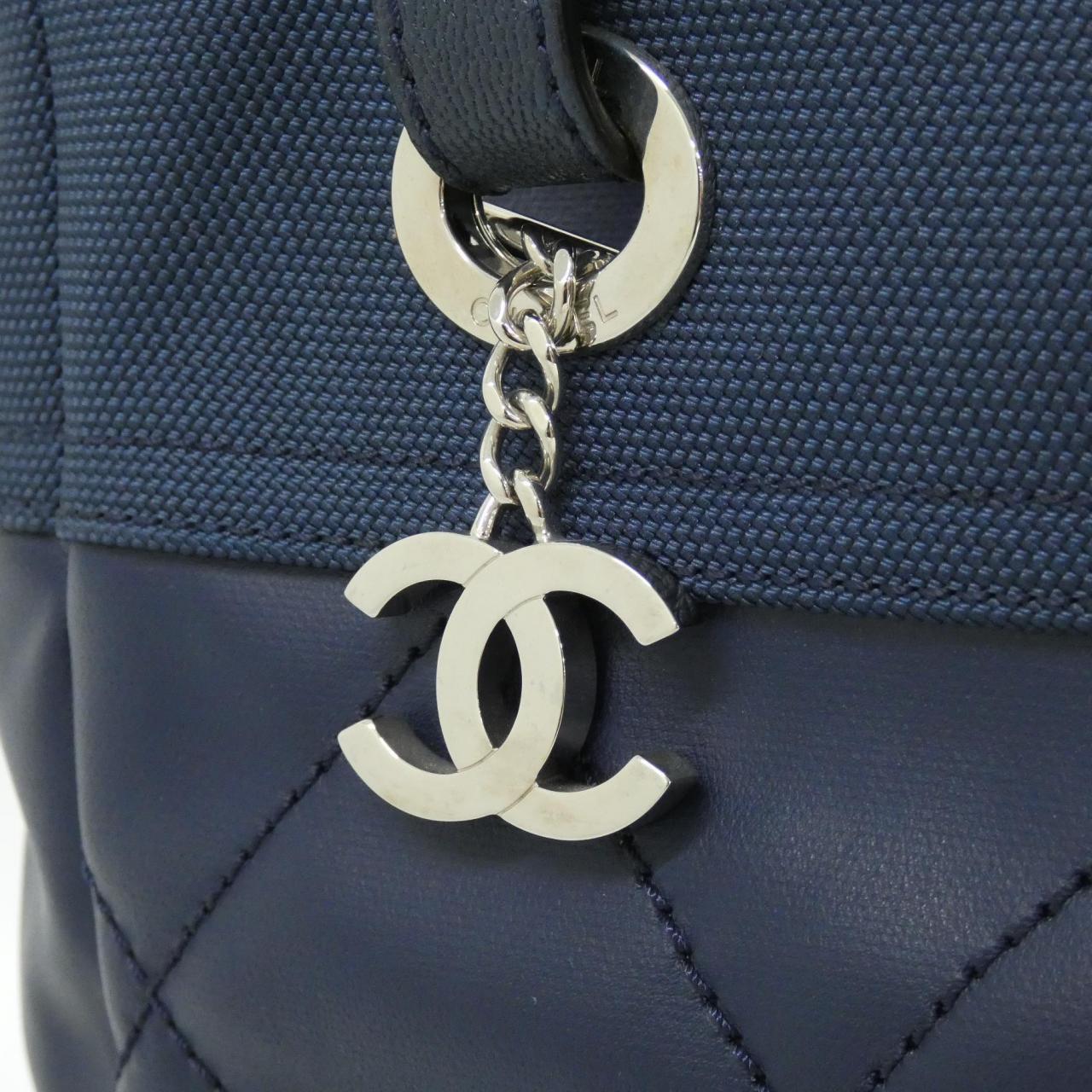 CHANEL 34208 手提包 帆布 4