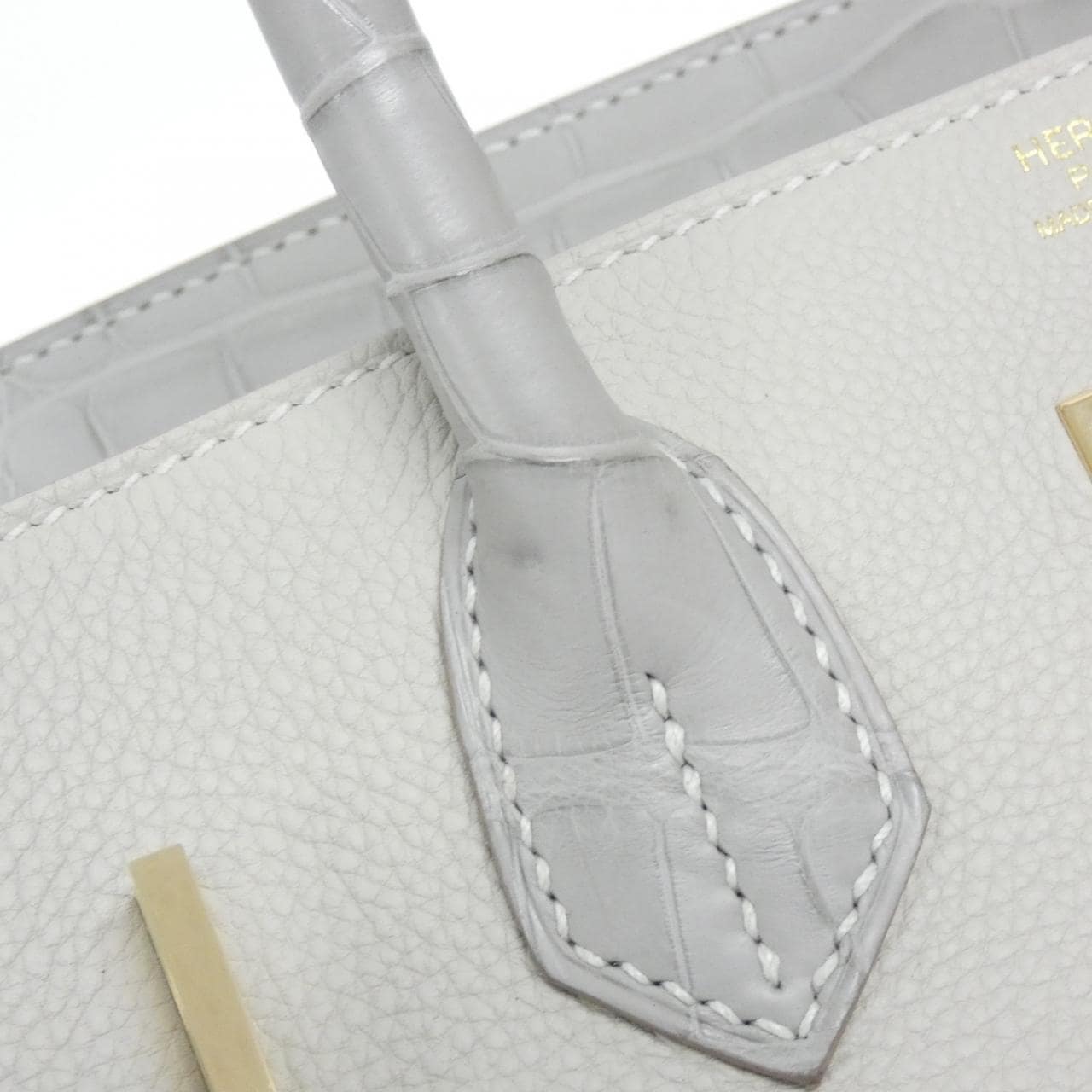 HERMES Birkin 076218CP 手提包 Togo 4