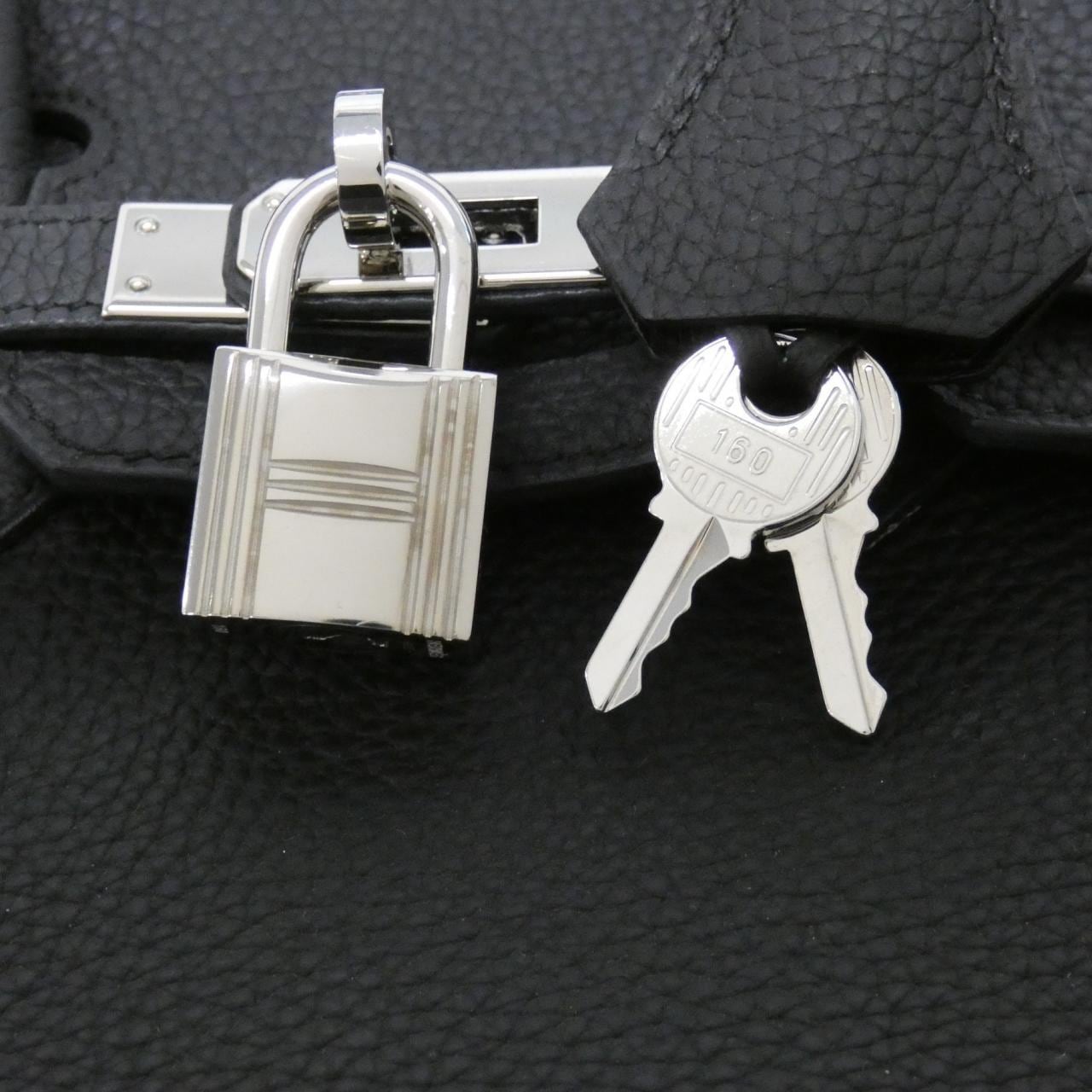 HERMES Birkin 041344CK Handbag Togo 5