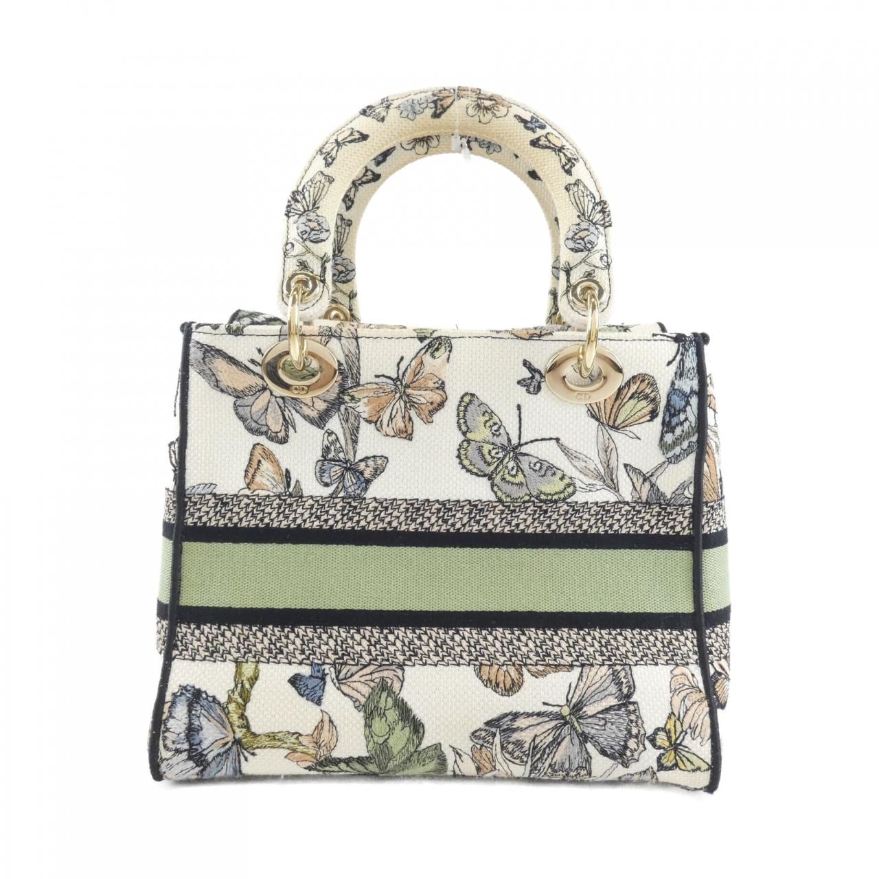 DIOR Lady Dior M0565OESR Handbag Canvas 2