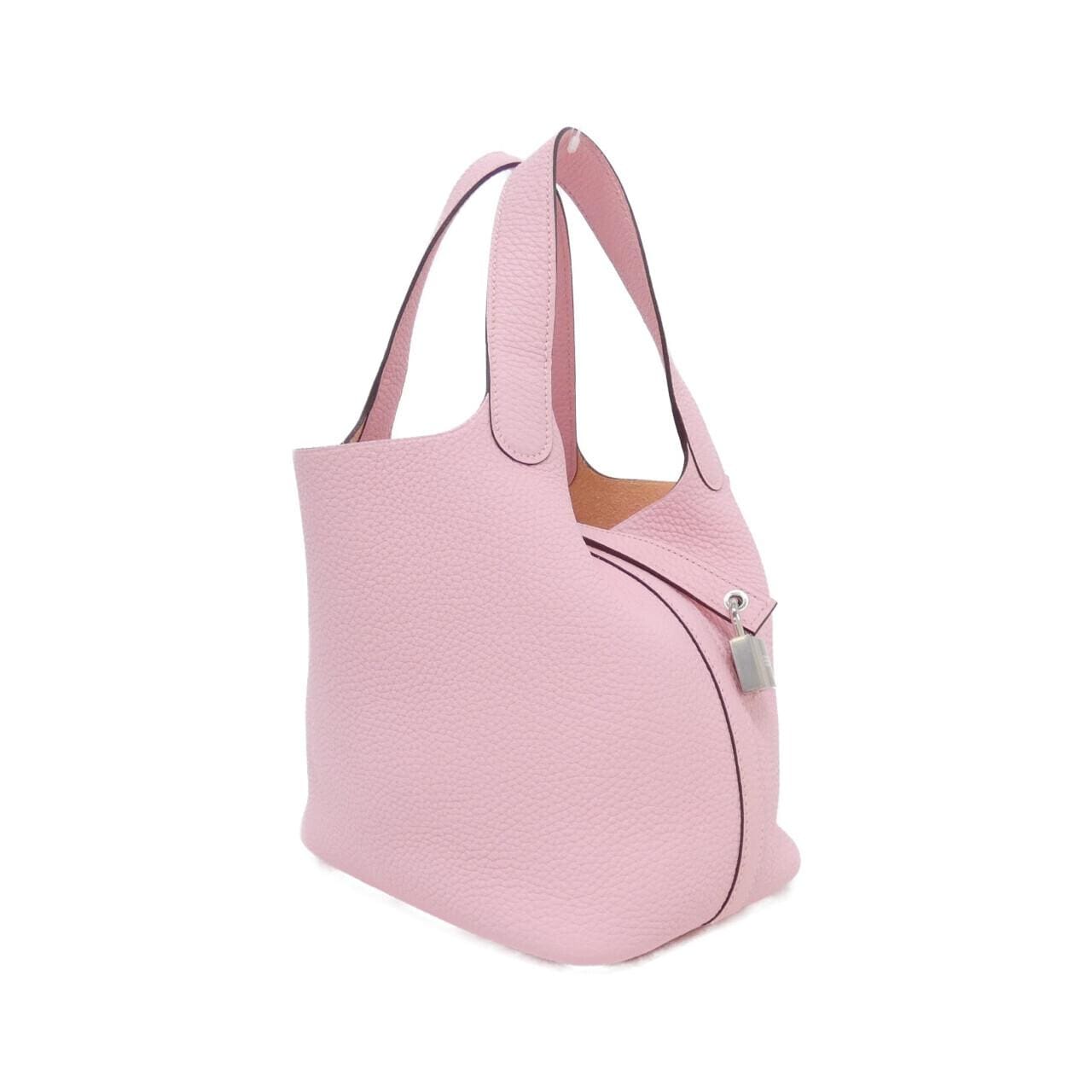 HERMES Picotin 056289CK Handbag Clemence
