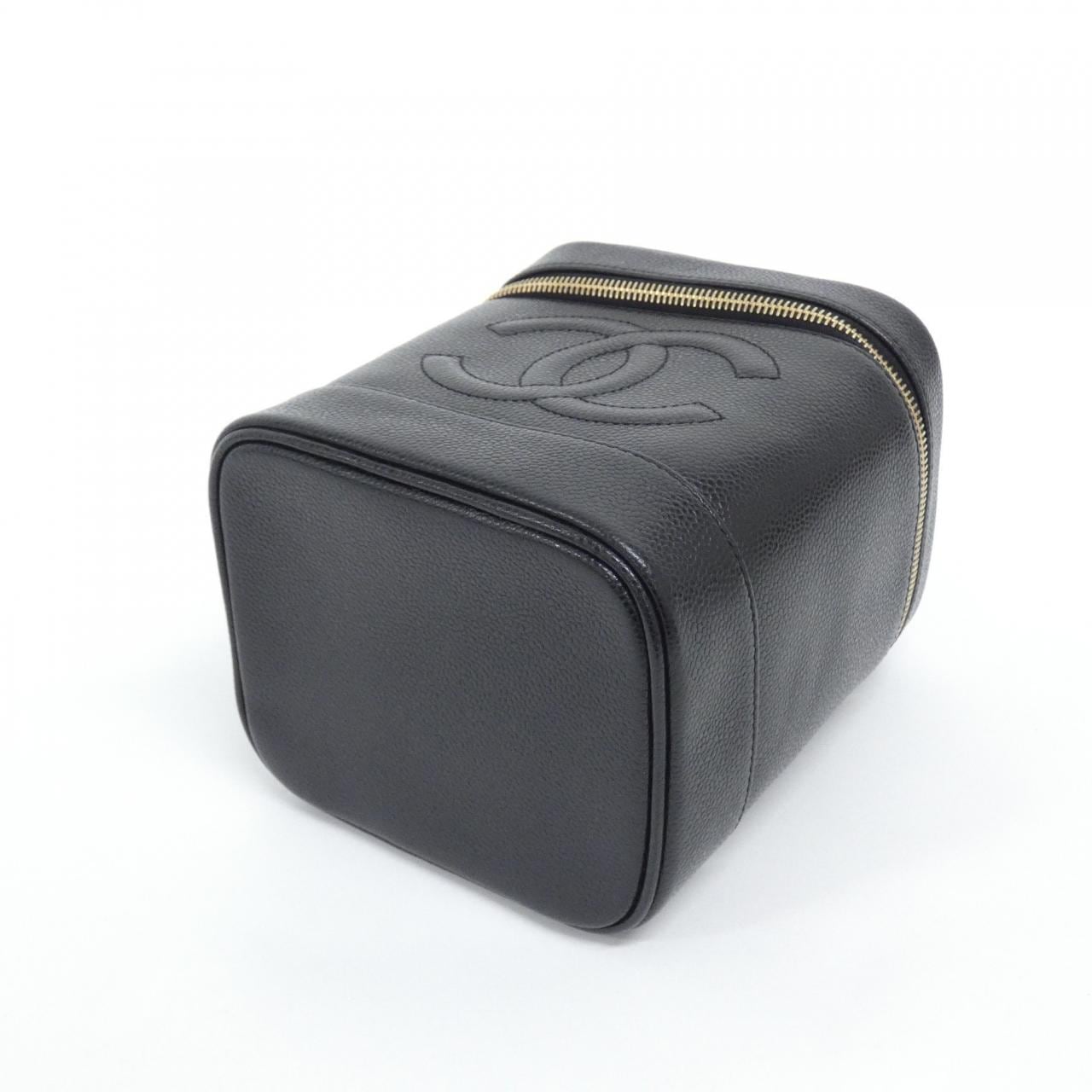 CHANEL 1998 Handbag Grained Calfskin 3