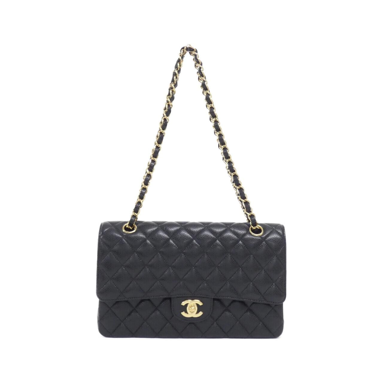 CHANEL Matelasse 1112 Shoulder Grained Calfskin