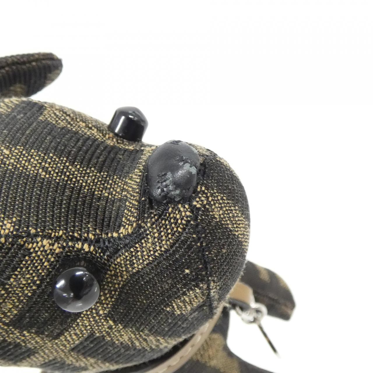FENDI 7AP064 AL8I 鎖匙包 帆布 5