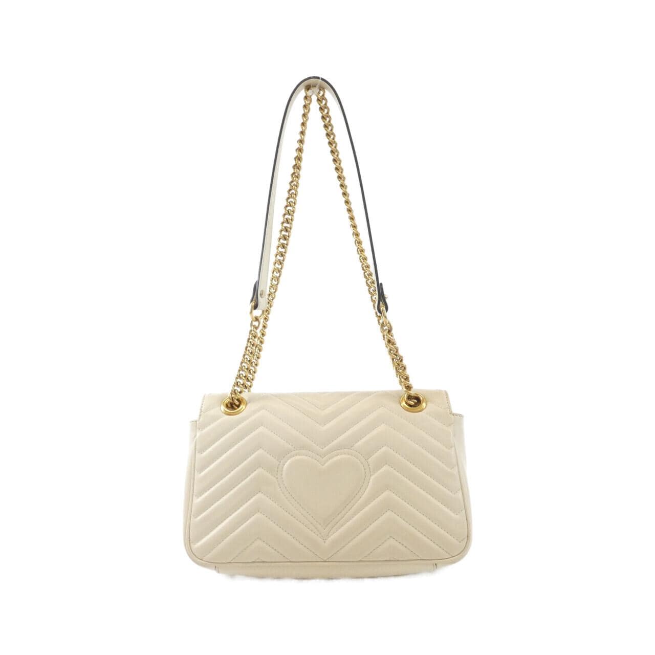 GUCCI Marmont 443497 DTDID Shoulder Leather 2