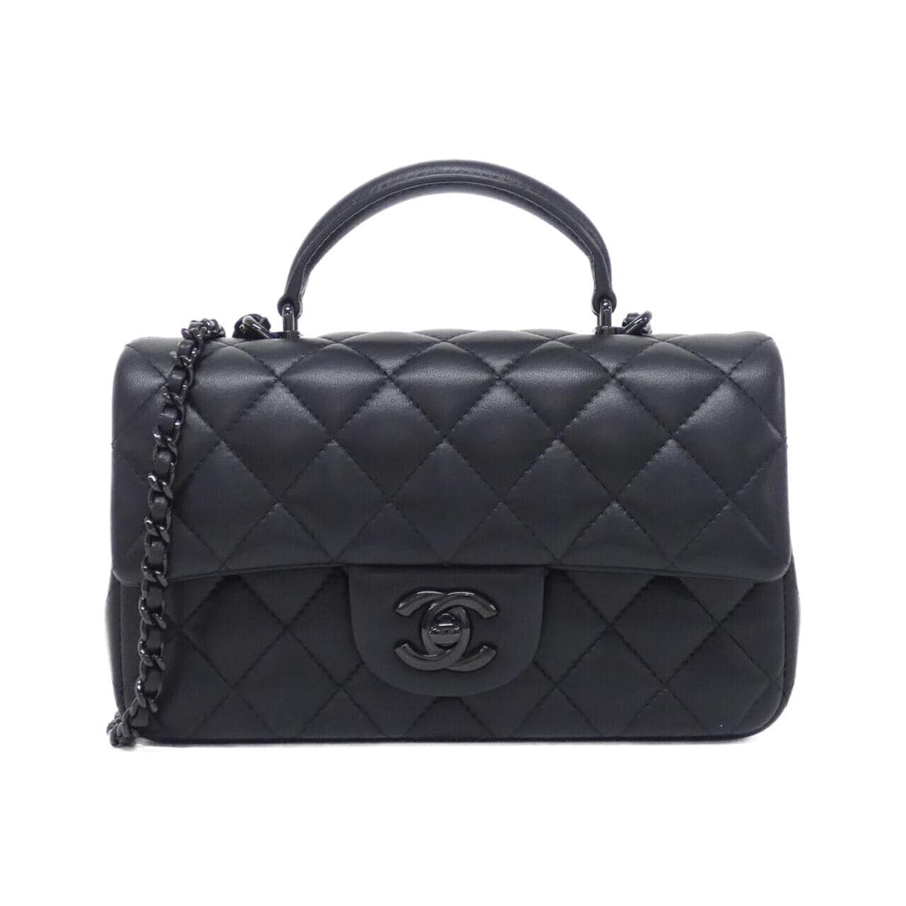 CHANEL Vanity AS2431 Handbag Lambskin