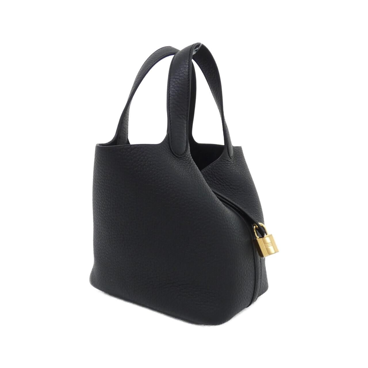 HERMES Picotin 056289CC Handbag Clemence