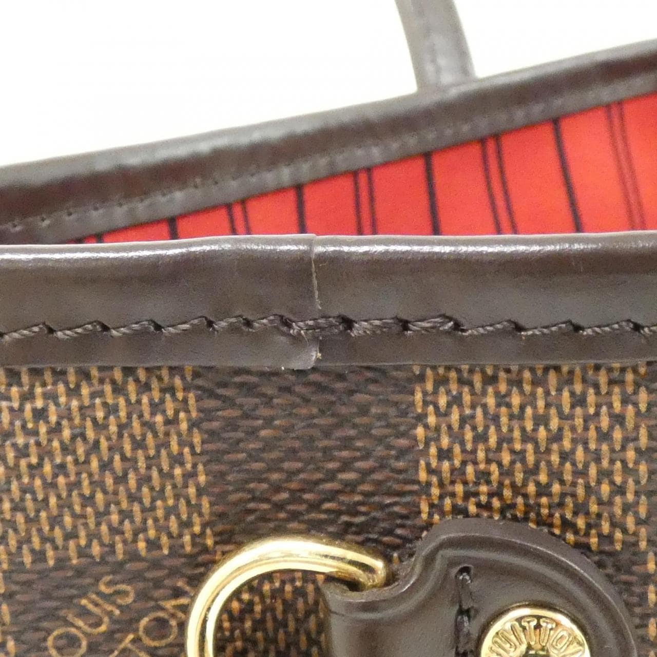 LOUIS VUITTON Neverfull N51109 Tote Damier 5
