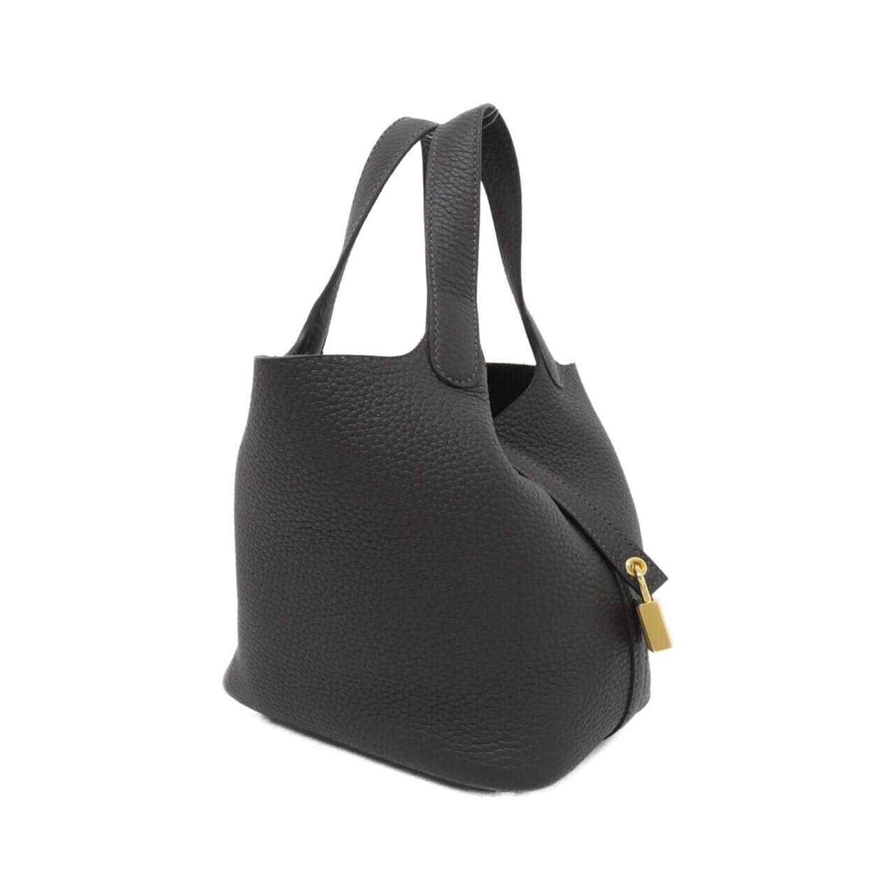 HERMES Picotin 056289CC Handbag Clemence