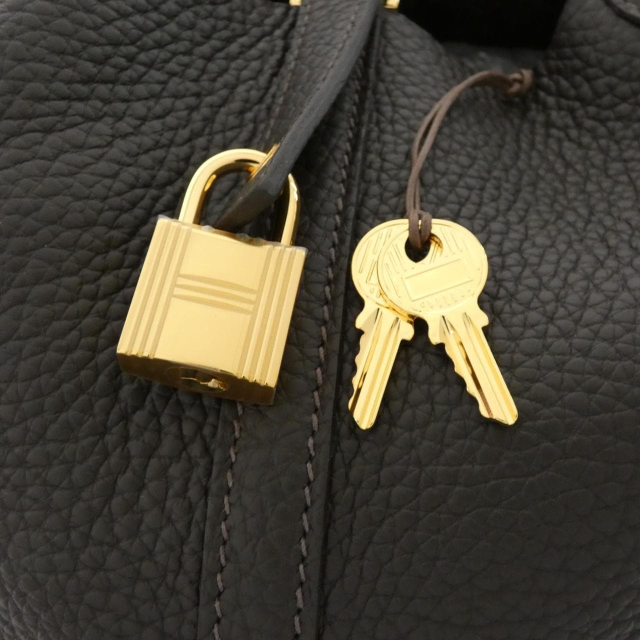HERMES Picotin 056289CC Handbag Clemence 3
