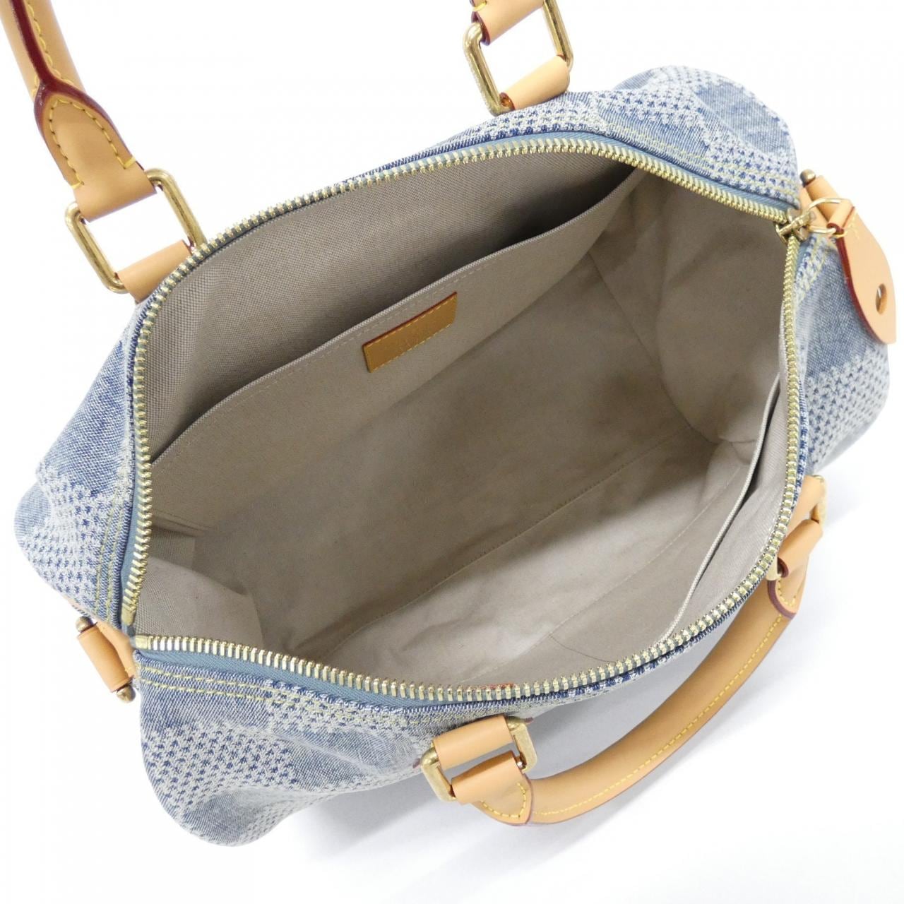 LOUIS VUITTON Speedy N40701 手提包 牛仔布 5
